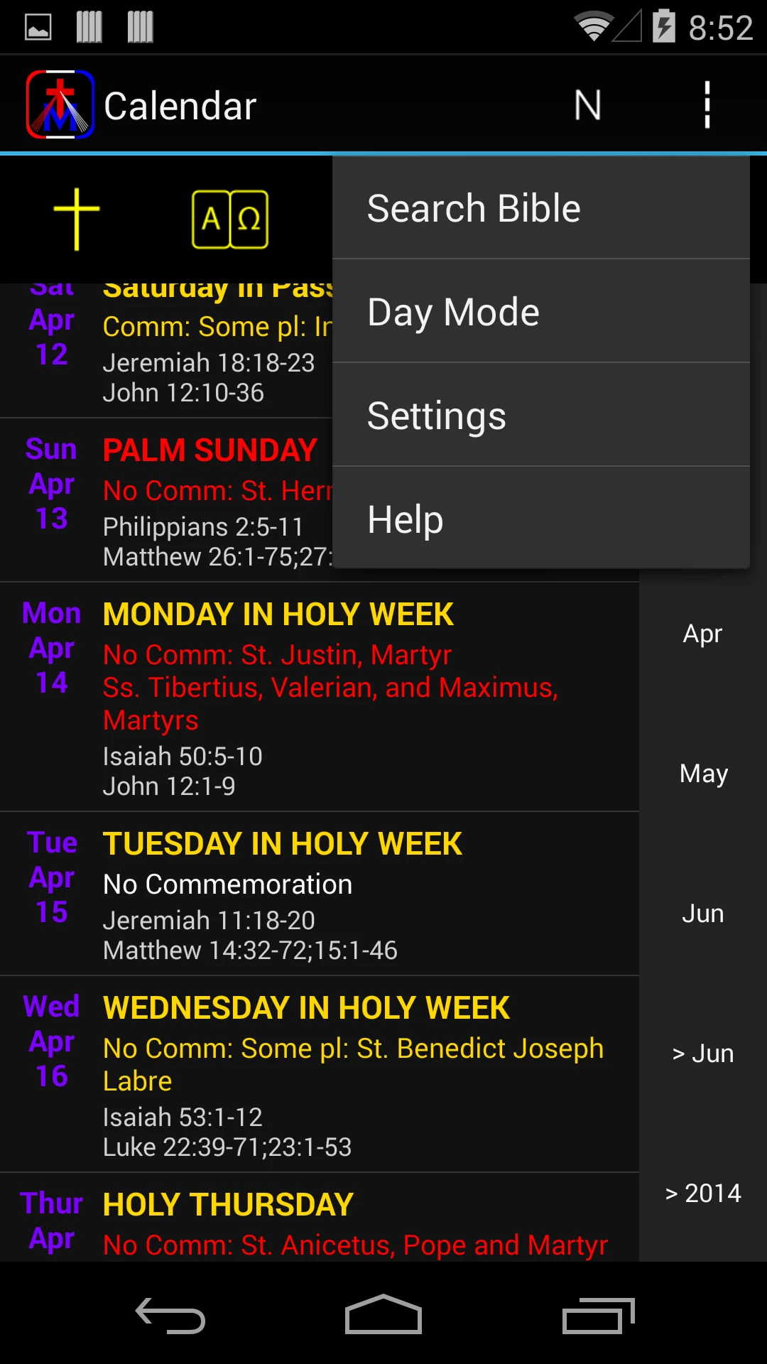 iPieta screenshot